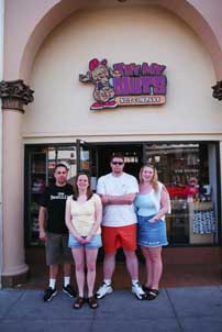 Our Group at the Try My Nuts Store