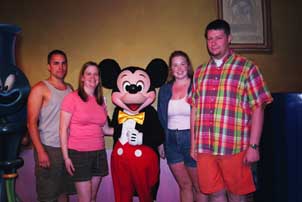 All of us at Mickey's House in Toon Town.